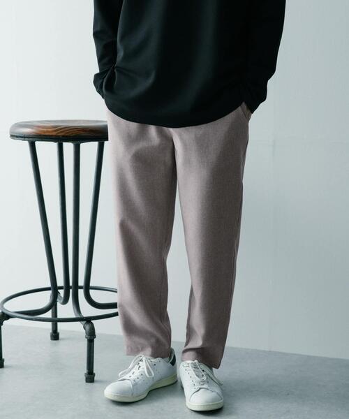 ITEMS URBANRESEARCH（アイテムズ アーバンリサーチ）の「エステルトロ イージーテーパードパンツ（その他パンツ・メンズ・グレー/ブラウン/ブルー/ブラック・MEDIUM/LARGE）」の9枚目の写真