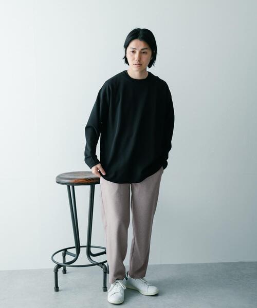 ITEMS URBANRESEARCH（アイテムズ アーバンリサーチ）の「エステルトロ イージーテーパードパンツ（その他パンツ・メンズ・グレー/ブラウン/ブルー/ブラック・MEDIUM/LARGE）」の8枚目の写真