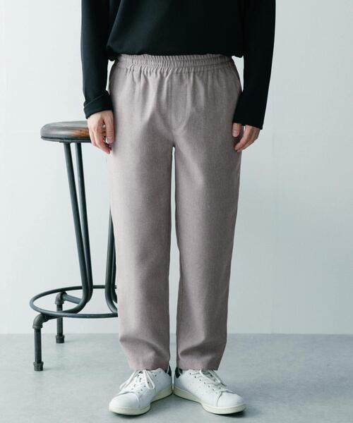 ITEMS URBANRESEARCH（アイテムズ アーバンリサーチ）の「エステルトロ イージーテーパードパンツ（その他パンツ・メンズ・グレー/ブラウン/ブルー/ブラック・MEDIUM/LARGE）」の10枚目の写真