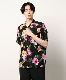coca（coca） | メンズ ビンテージフラワーアロハシャツ(シャツ/ブラウス)