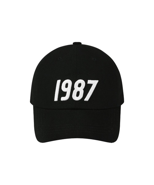 87mm(87mm)の「【87MM / Mmlg】1987 BALLCAP / パルチムエムエム MMLG 1987 ロゴ ベースボールキャップ(キャップ・レディース・ベージュ/ブラック/アイボリー/ネイビー・FREE)」の6枚目の写真