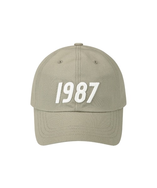 87mm(87mm)の「【87MM / Mmlg】1987 BALLCAP / パルチムエムエム MMLG 1987 ロゴ ベースボールキャップ(キャップ・レディース・ベージュ/ブラック/アイボリー/ネイビー・FREE)」の9枚目の写真