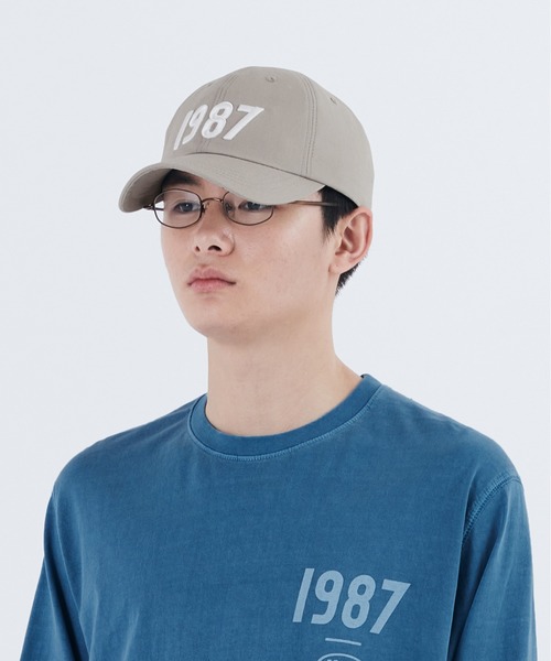 87mm(87mm)の「【87MM / Mmlg】1987 BALLCAP / パルチムエムエム MMLG 1987 ロゴ ベースボールキャップ(キャップ・レディース・ベージュ/ブラック/アイボリー/ネイビー・FREE)」の8枚目の写真