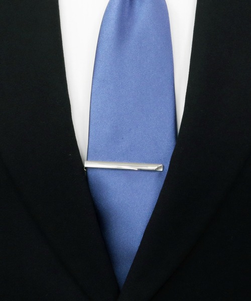 TOKYO SHIRTS(トウキョウシャツ)の「日本製 カフリンクス・タイピンセット(ネクタイピン・メンズ・シルバー・FREE)」の3枚目の写真