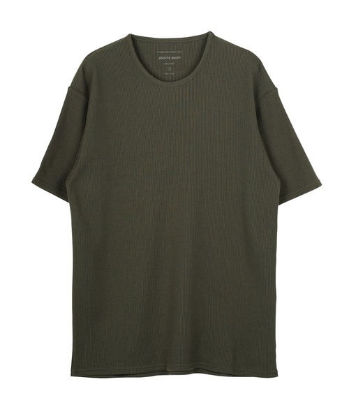 セール(SALE)開催中！ファッション通販 セール】ワッフル サーマル半袖Tシャツ（Tシャツ クルーネック ワンピース