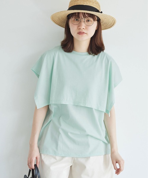 fig London（フィグロンドン）の「double no sleeve（Tシャツ