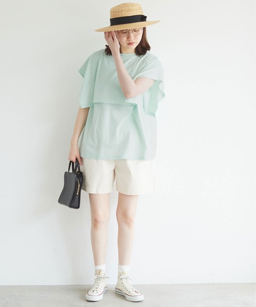 fig London - ☆新品☆fig london ノースリーブカットソー fig London（フィグロンドン）の「double no sleeve（Tシャツ