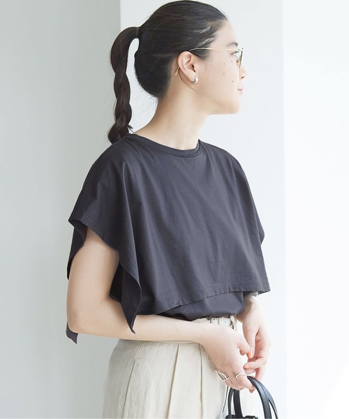 ☆新品☆fig london ノースリーブカットソー fig London（フィグロンドン）の「double no sleeve（Tシャツ