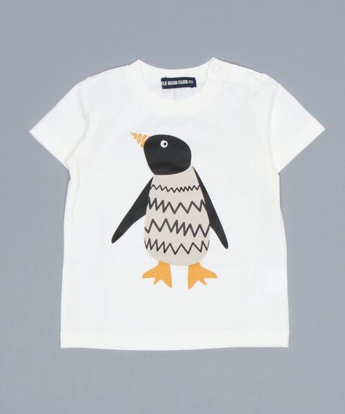 LITTLE BEAR CLUB(リトルベアクラブ)の「海の生き物プリント半袖Tシャツ(Tシャツ/カットソー・キッズ・ブラック/オレンジ/ネイビー/グリーン/ブルー・120/110/90/100/80/130)」の2枚目の写真