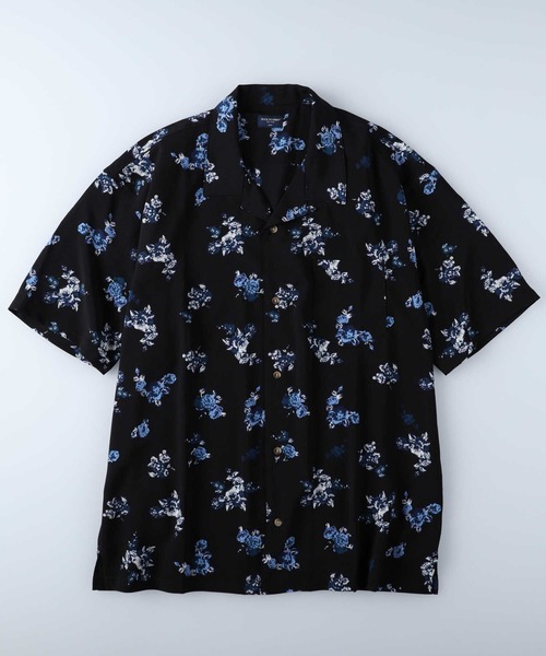 naissance ネサーンス　花柄 半袖シャツ 総柄シャツ 67178_23.jpg