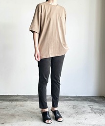COMMON WARE（コモンウェアー）の「COMMONWARE:CTN LOOSE FIT PKT TEE S/S 天竺ルーズフィットポケットTEE（Tシャツ/カットソー）」