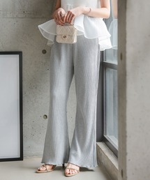 Petitle（プチレ）の「[ 低身長向けサイズ ] 裾メローイージーリブパンツ（その他パンツ）」