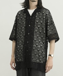 URBAN RESEARCH iD レースオープンカラーシャツ