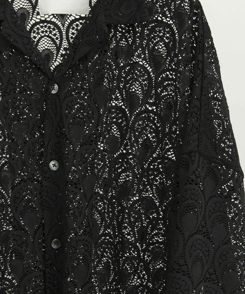 URBAN RESEARCH(アーバンリサーチ)の「URBAN RESEARCH iD レースオープンカラーシャツ(シャツ/ブラウス・メンズ・ブラック/グリーン系その他/ブルー系その他・MEDIUM/LARGE)」の19枚目の写真