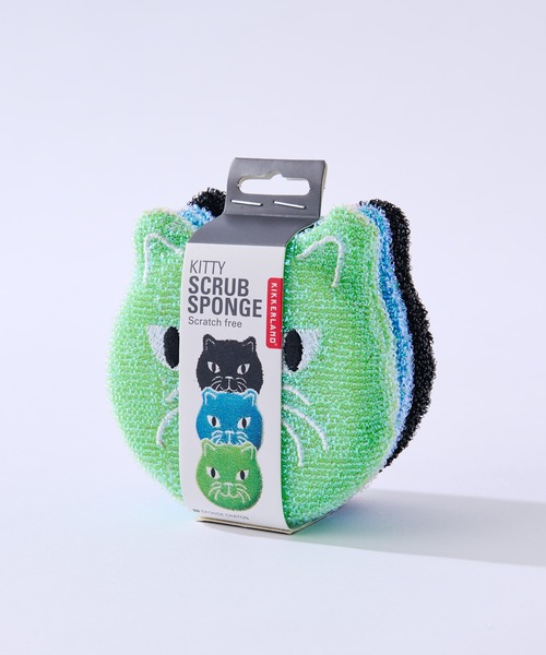 BIRTHDAY BAR（バースデイバー）の「【KIKKERLAND】SCRUB SPONGE スポンジ 3点セット（キッチンツール・レディース・その他1/その他2/その他3・フリー）」の9枚目の写真
