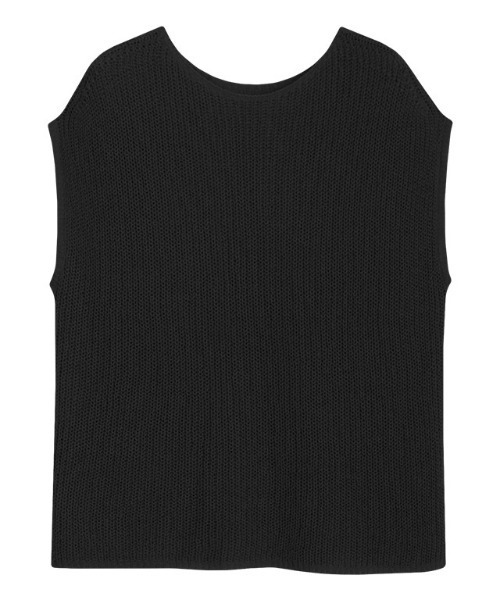 RASW（ラス）の「[RASW] リネン混ローゲージフレンチメッシュニット（ニット/セーター・レディース・オフホワイト/ブラック/ベージュ・M/L）」の21枚目の写真