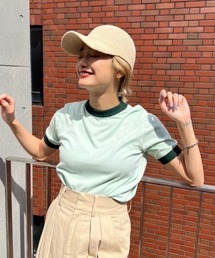 AMAIL | Colorful sandwich cloth(Tシャツ/カットソー)