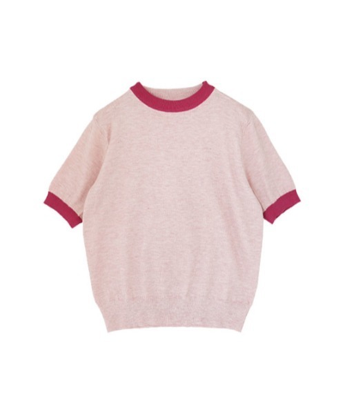 AMAIL(アマイル)の「Colorful sandwich cloth(Tシャツ/カットソー・レディース・ホワイト/ピンク/グリーン・FREE)」の6枚目の写真