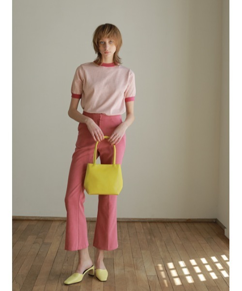 AMAIL(アマイル)の「Colorful sandwich cloth(Tシャツ/カットソー・レディース・ホワイト/ピンク/グリーン・FREE)」の11枚目の写真