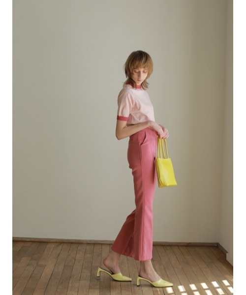 AMAIL(アマイル)の「Colorful sandwich cloth(Tシャツ/カットソー・レディース・ホワイト/ピンク/グリーン・FREE)」の17枚目の写真