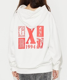 X-girl | BLOCK LOGO SWEAT HOODIE(パーカー)