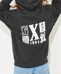 X-girl | BLOCK LOGO SWEAT HOODIE(パーカー)