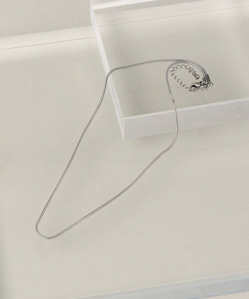 Aresense（アーセンス）の「esne/エスネ スネークチェーンネックレス（ネックレス・レディース・シルバー/ゴールド・ﾌﾘ-）」の7枚目の写真