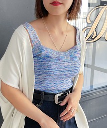 PAGEBOY | MIXカラーニットタンク(タンクトップ)