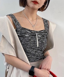 PAGEBOY | MIXカラーニットタンク(タンクトップ)