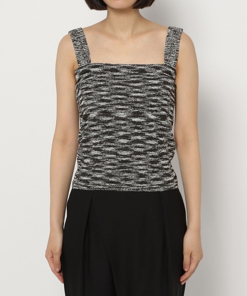 PAGEBOY（ページボーイ）の「MIXカラーニットタンク（タンクトップ・レディース・ブラック/ブルー系その他・FREE）」の6枚目の写真