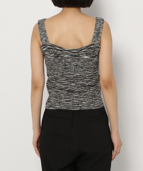 PAGEBOY（ページボーイ）の「MIXカラーニットタンク（タンクトップ・レディース・ブラック/ブルー系その他・FREE）」の8枚目の写真