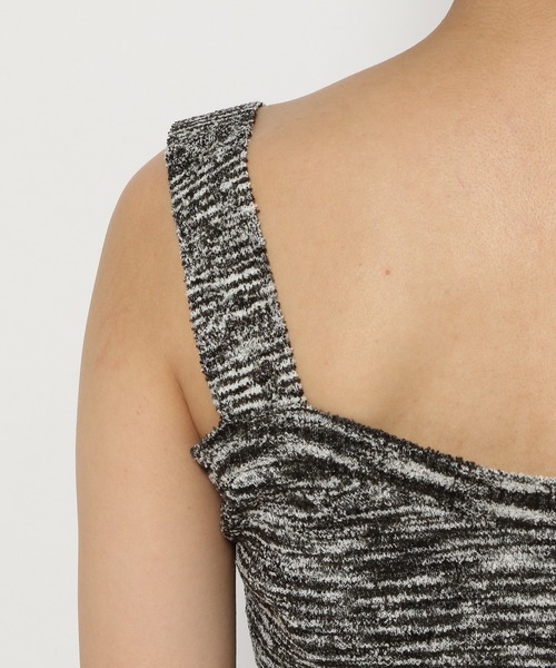 PAGEBOY（ページボーイ）の「MIXカラーニットタンク（タンクトップ・レディース・ブラック/ブルー系その他・FREE）」の9枚目の写真