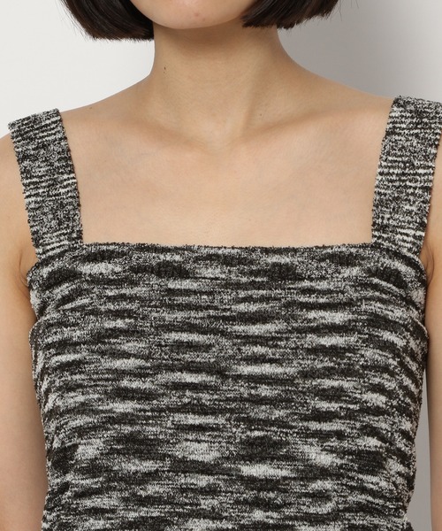 PAGEBOY（ページボーイ）の「MIXカラーニットタンク（タンクトップ・レディース・ブラック/ブルー系その他・FREE）」の10枚目の写真