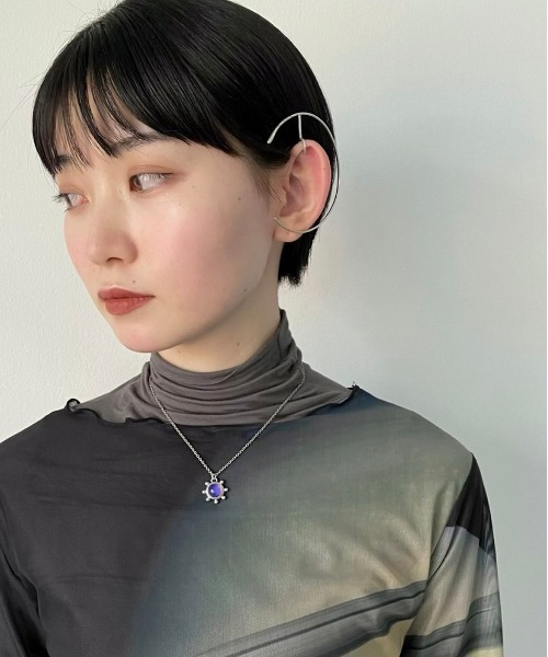 SYKIA（シキア）の「Snake Circle Earcuff（イヤーカフ・レディース・シルバー/ゴールド・FREE）」の10枚目の写真