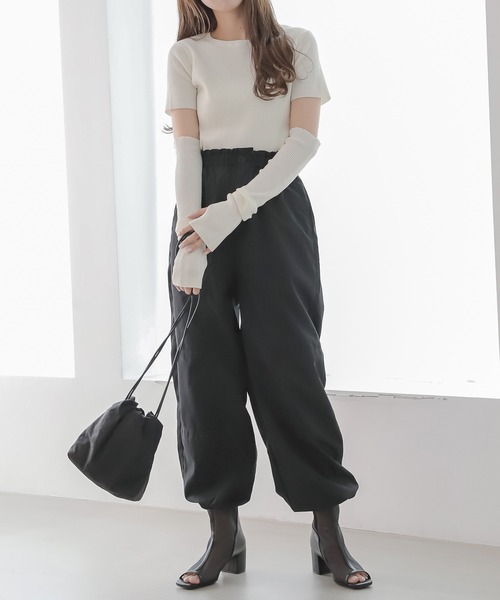 Heather(ヘザー)の「中綿ミニショルダー 123305(ショルダーバッグ・レディース・ブラック/オフホワイト・ONE SIZE)」の18枚目の写真