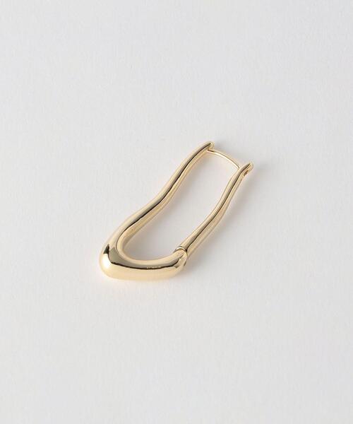 BEAUTY&YOUTH UNITED ARROWS(ビューティーアンドユースユナイテッドアローズ)の「メタル ヘンケイ ロング ピアス(ピアス(両耳用)・レディース・シルバー/ゴールド・FREE)」の3枚目の写真
