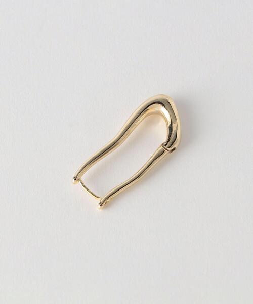 BEAUTY&YOUTH UNITED ARROWS(ビューティーアンドユースユナイテッドアローズ)の「メタル ヘンケイ ロング ピアス(ピアス(両耳用)・レディース・シルバー/ゴールド・FREE)」の4枚目の写真