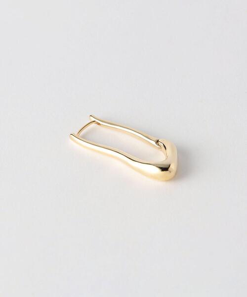 BEAUTY&YOUTH UNITED ARROWS(ビューティーアンドユースユナイテッドアローズ)の「メタル ヘンケイ ロング ピアス(ピアス(両耳用)・レディース・シルバー/ゴールド・FREE)」の5枚目の写真