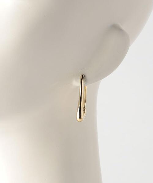 BEAUTY&YOUTH UNITED ARROWS(ビューティーアンドユースユナイテッドアローズ)の「メタル ヘンケイ ロング ピアス(ピアス(両耳用)・レディース・シルバー/ゴールド・FREE)」の7枚目の写真