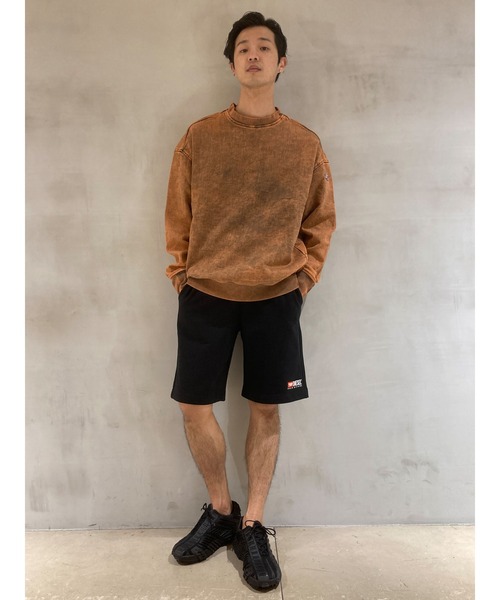 【DIESEL】ディーゼル スウェットプルオーバー DIESEL(ディーゼル)の「メンズ 22FW スウェット プルオーバー