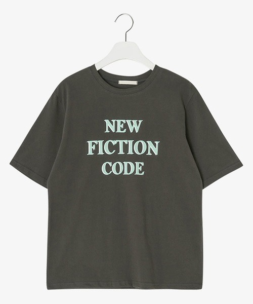 SONA(ソナ)の「SONYUNARA NEW英文プリントTシャツ(Tシャツ/カットソー・レディース・ホワイト/ライトグレー/ダークグレー・FREE)」の1枚目の写真