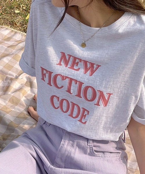 SONA(ソナ)の「SONYUNARA NEW英文プリントTシャツ(Tシャツ/カットソー・レディース・ホワイト/ライトグレー/ダークグレー・FREE)」の10枚目の写真