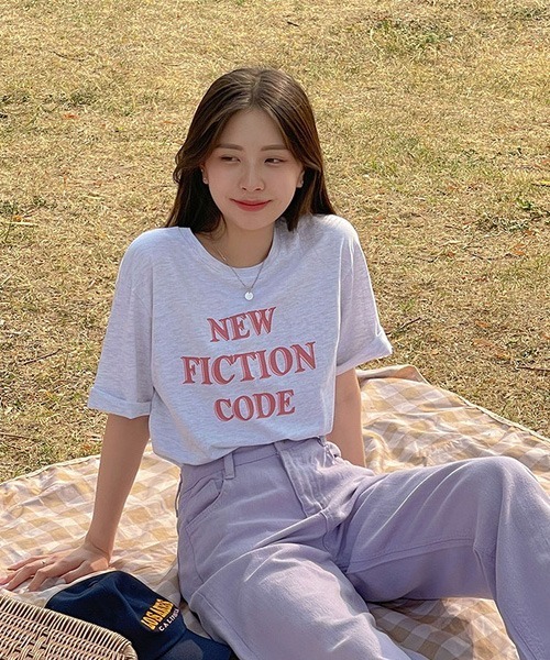 SONA(ソナ)の「SONYUNARA NEW英文プリントTシャツ(Tシャツ/カットソー・レディース・ホワイト/ライトグレー/ダークグレー・FREE)」の17枚目の写真