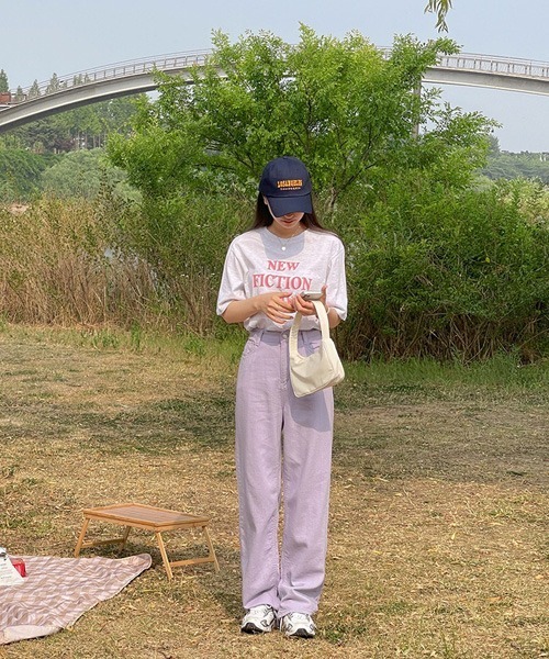 SONA(ソナ)の「SONYUNARA NEW英文プリントTシャツ(Tシャツ/カットソー・レディース・ホワイト/ライトグレー/ダークグレー・FREE)」の12枚目の写真
