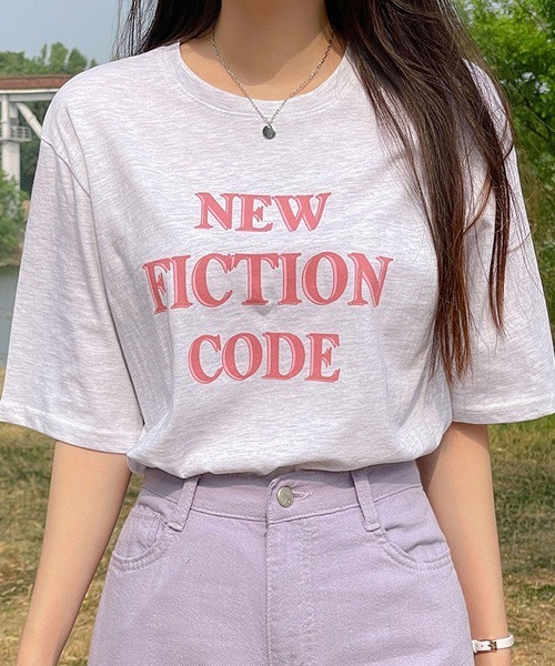 SONA(ソナ)の「SONYUNARA NEW英文プリントTシャツ(Tシャツ/カットソー・レディース・ホワイト/ライトグレー/ダークグレー・FREE)」の13枚目の写真