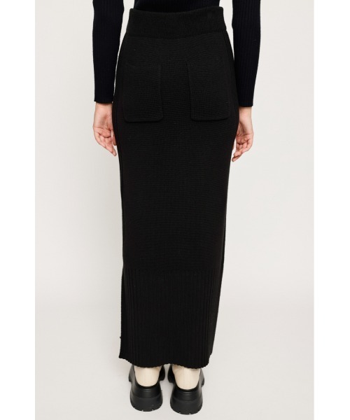 SLY（スライ）の「MILANO RIB KNIT SK ミラノリブ ニットスカート