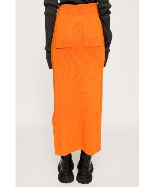 SLY（スライ）の「MILANO RIB KNIT SK ミラノリブ ニットスカート