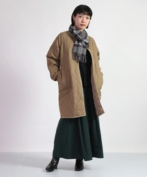 [D.M.G / ディーエムジー] ナイロンリップキルト ライナーコート