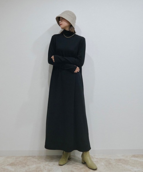 Reurie'（レウリィ）の「ニットバケットハット（ハット・レディース・ブラウン/ベージュ・FREE）」の9枚目の写真