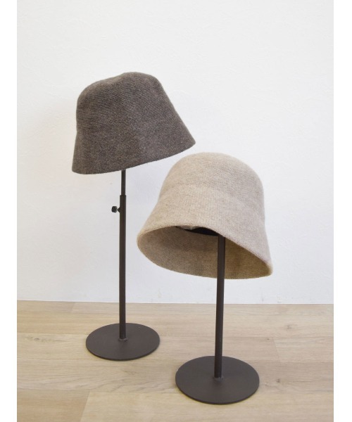 Reurie'（レウリィ）の「ニットバケットハット（ハット・レディース・ブラウン/ベージュ・FREE）」の20枚目の写真